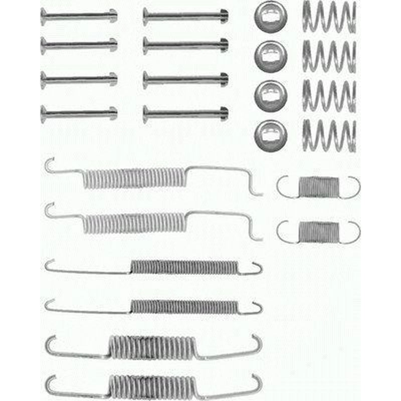 Textar Brake Shoe Accessory Kit Rear 97000500