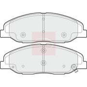 Apec Front Brake Pad Set PAD1633