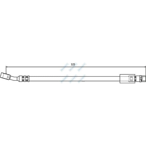 Apec Brake Hydraulic Hose Line Front BHO4203