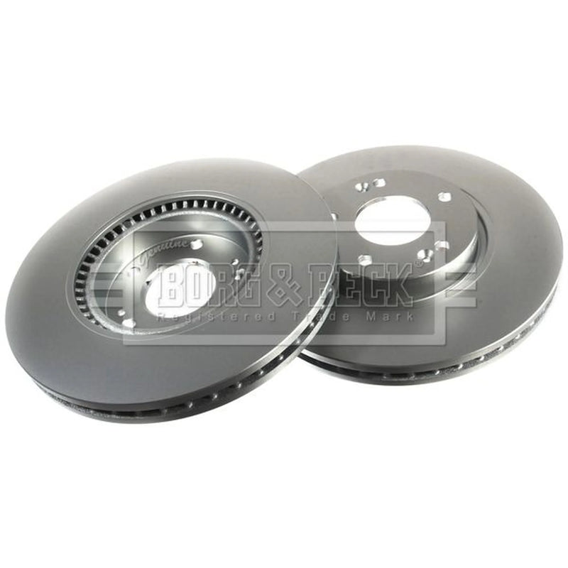 Borg & Beck 2 x Vented Front Brake Discs BBD4523