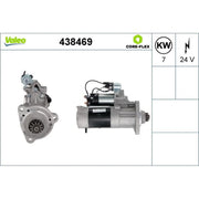 Valeo Starter Motor 24V 7kW Teeth 438469