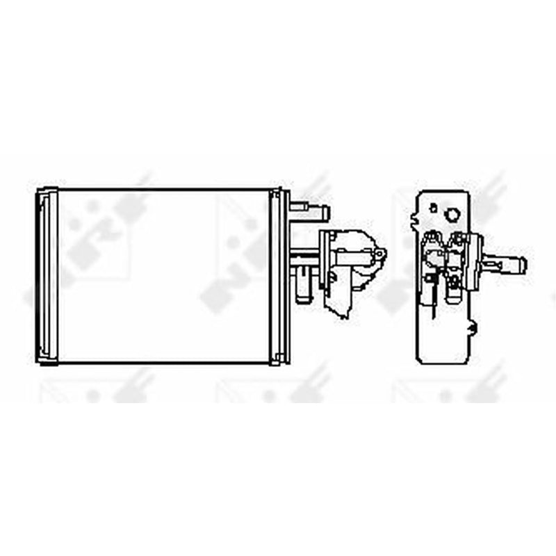NRF Heater Matrix Core Heat Exchanger 53235