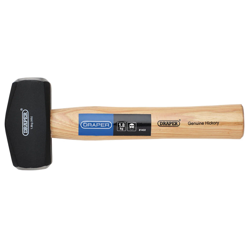 Draper Club Hammer 1.8kg/4lb Hickory Shaft Tool