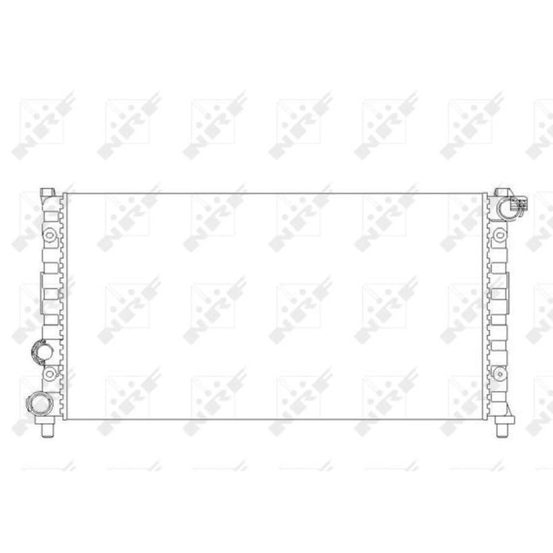 NRF Engine Radiator 58765
