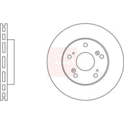 Apec 2 x Vented Front Brake Discs DSK2574