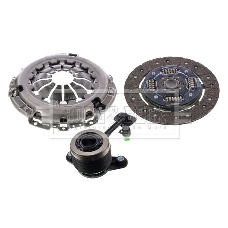 Borg & Beck Clutch Kit Set 3pc HKT1588