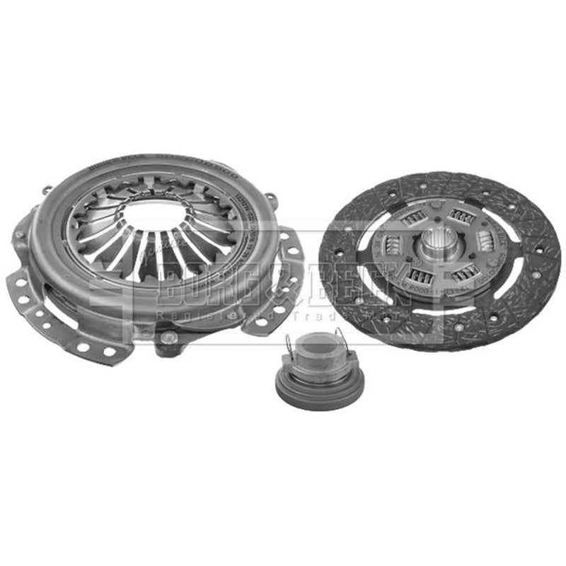 Borg & Beck Clutch Kit Set 3pc 200mm HK8902