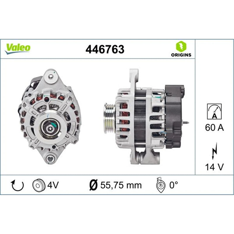 Valeo Car Alternator 12V 446763