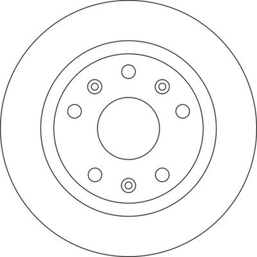 Abtex 2 x Vented Front Brake Discs BD1863V