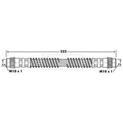 Borg & Beck Brake Hydraulic Hose Line Rear Left BBH6256