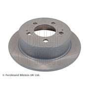 Blue Print 2 x Solid Rear Brake Discs ADG043118