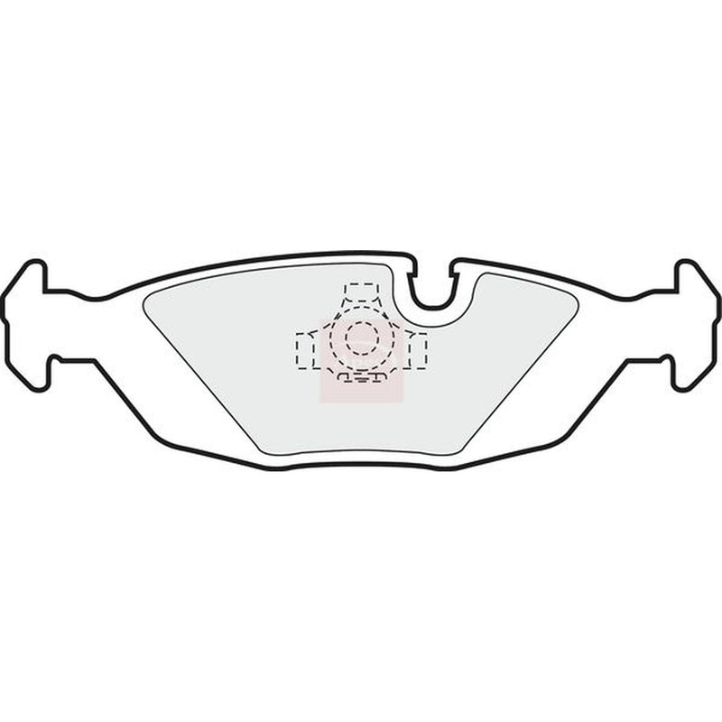 Apec Rear Brake Pad Set PAD676