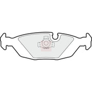 Apec Rear Brake Pad Set PAD676
