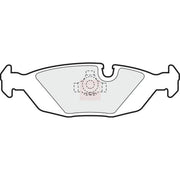 Apec Rear Brake Pad Set PAD676