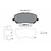 Textar Front Brake Pad Set 2556403