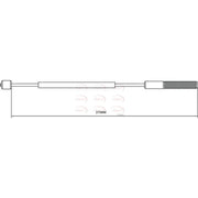 Apec Handbrake Cable Front CAB1390