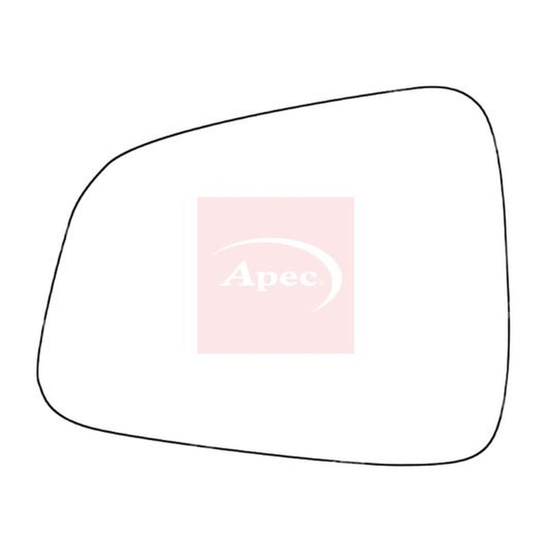 Apec Exterior Wing Mirror Glass Left AMS2649