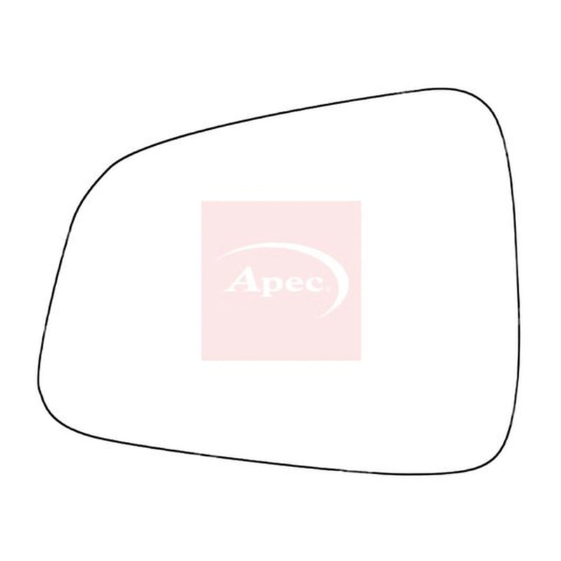 Apec Exterior Wing Mirror Glass Left AMS2649
