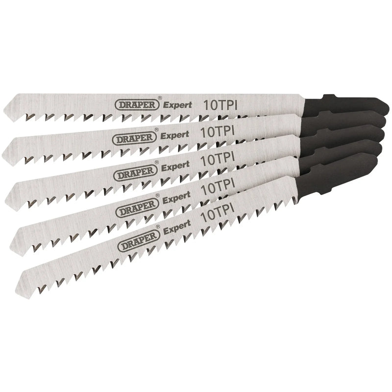 Draper Expert Jigsaw Blade Set 100mm (5 Piece)