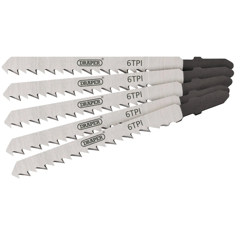 Draper Expert Jigsaw Blade Set DT101D 100mm (5 Piece)