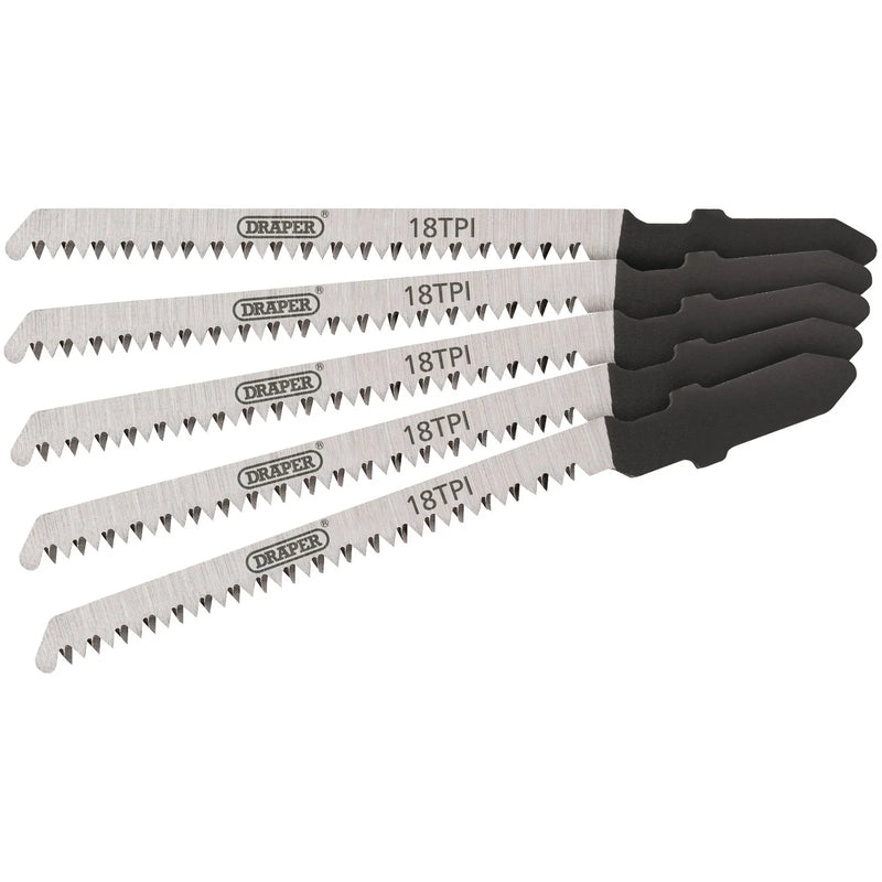 Draper Expert Jigsaw Blade Set 83mm (5 Piece)