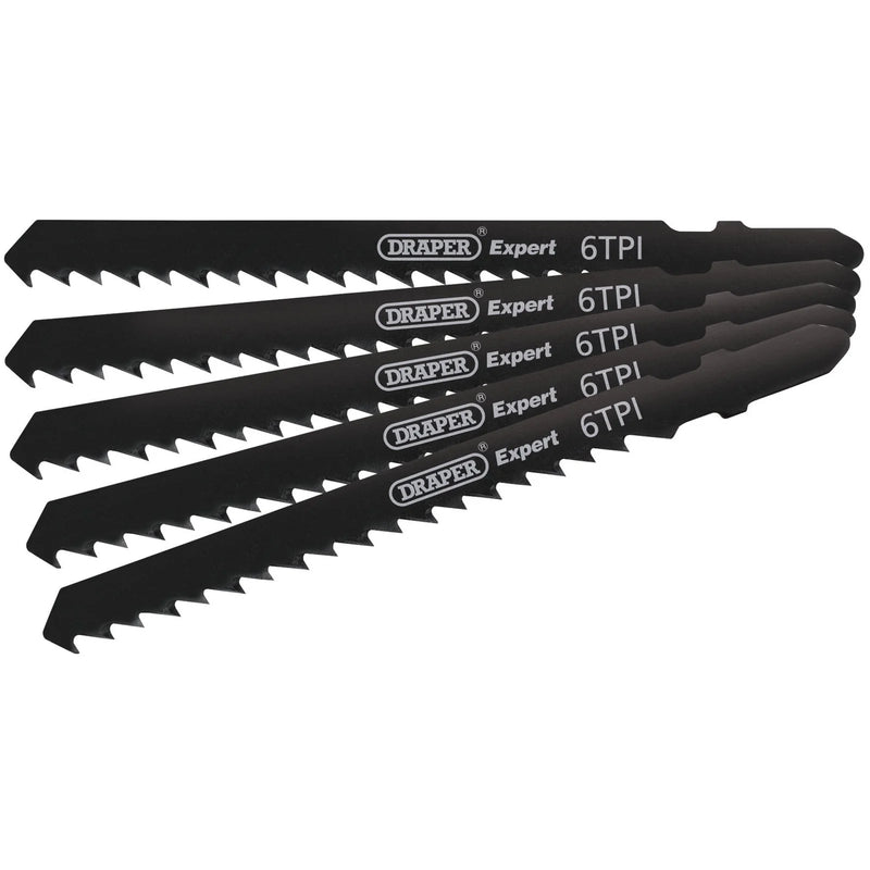 Draper Jigsaw Blade Set DT144D 100mm (5 Piece)