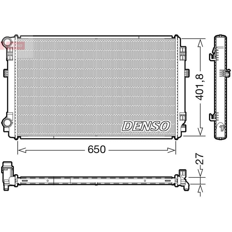 Denso Engine Radiator DRM32048