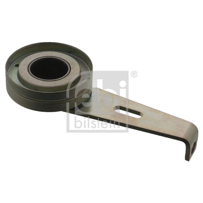Febi V-Ribbed Belt Tensioner Pulley 90mm OD Wide Metal 11349