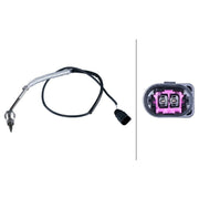 Hella Exhaust Gas Temperature Sensor before exhaust turbocharger 6PT 014 494-261