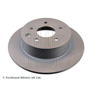 Blue Print 2 x Solid Rear Brake Discs ADN143127