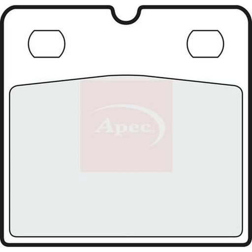 Apec Rear Brake Pad Set PAD1422