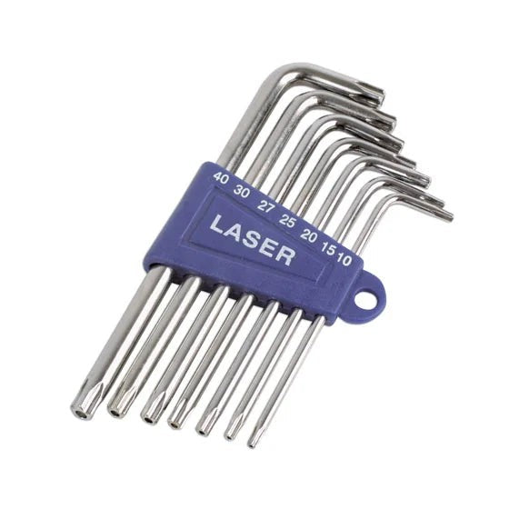Laser Tools Tamperproof Star Key Set 7pc - PL