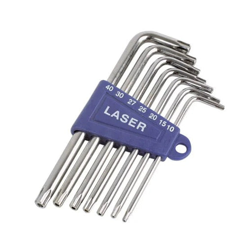 Laser Tools Tamperproof Star Key Set 7pc - PL