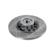 Febi 2 x Solid Rear Brake Discs 108665