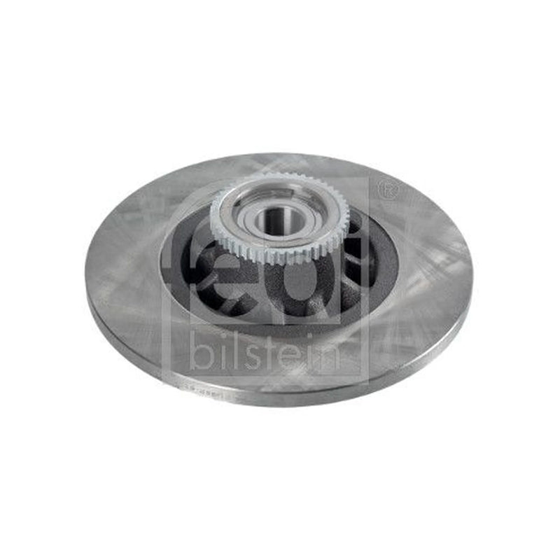 Febi 2 x Solid Rear Brake Discs 108665