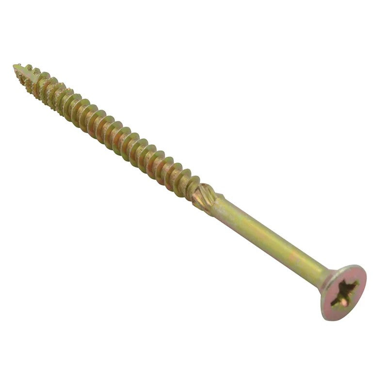 ForgeFix Spectre™ PZ Compatible Wood Screw CSK ZYP 5.0 x Box 100 60-120mm
