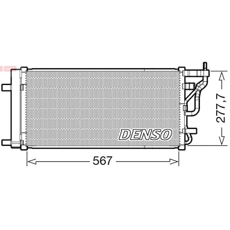 Denso Air Conditioning Condenser DCN41024