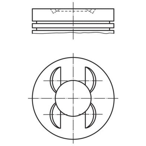 Mahle Piston Cylinder Bore = 97mm 002 85 01