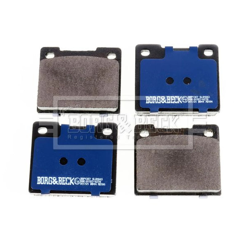 Borg & Beck 4 x Front Brake Pad Set BBP1307