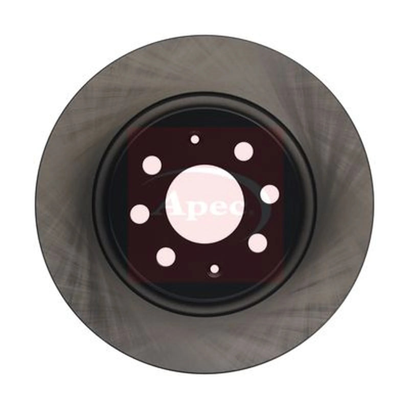 Apec 2 x Solid Rear Brake Discs DSK2395