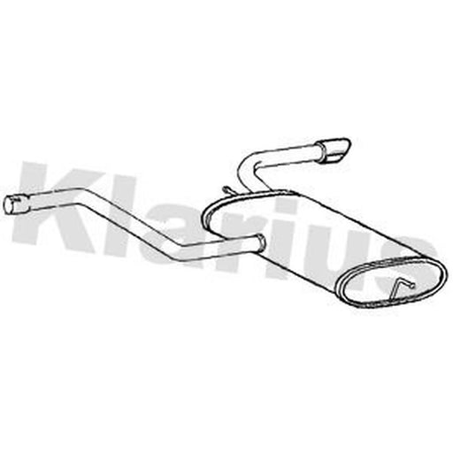 Klarius Box With Tail Pipe Rear FE1431K