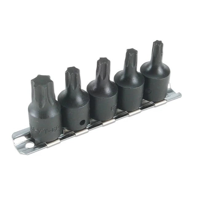Laser Tools Star Socket Bit Set 3/8"D 5pc - PL