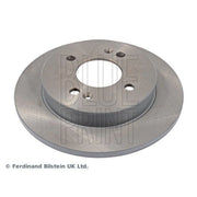 Blue Print 2 x Solid Rear Brake Discs ADG04396