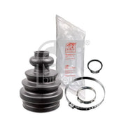 Febi Drive Shaft Bellow Kit transmission sided Rubber 17127