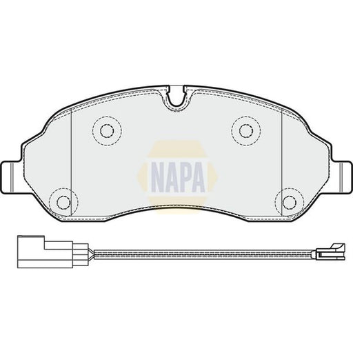 NAPA Front Brake Pad Set NBP1254