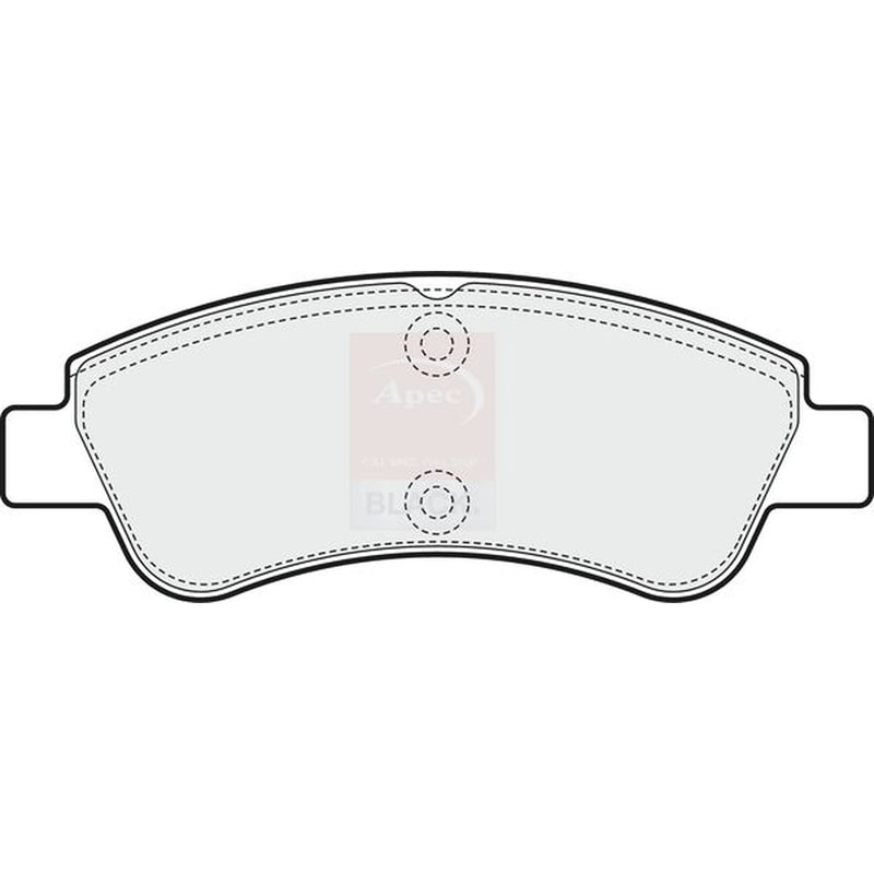 Apec Front Brake Pad Set PAD1546B