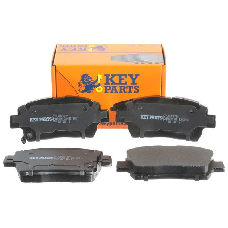 Key Parts 4 x Front Brake Pad Set KBP1728