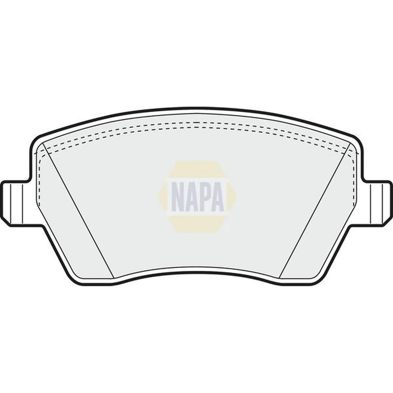 NAPA Front Brake Pad Set NBP1001