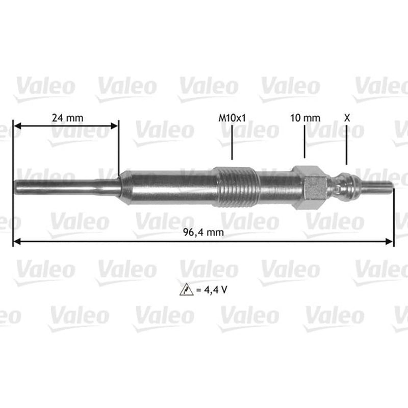 Valeo Diesel Engine Glow Plug 345171