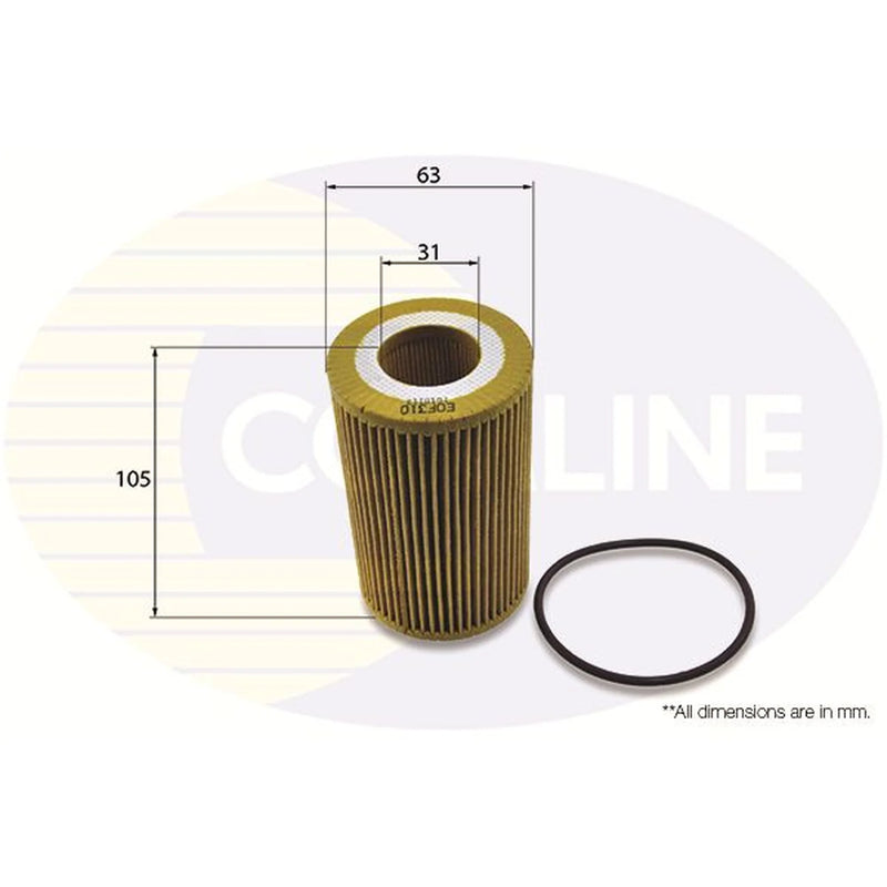 Comline Engine Oil Filter EOF310